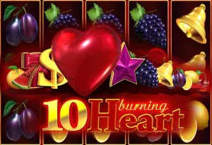 10 Burning Heart by Amusnet