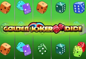 Golden Joker Dice by MrSlotty
