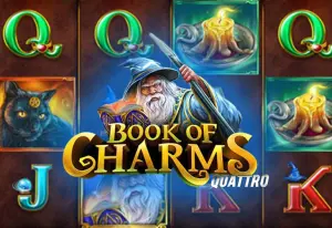 Book of Charms Quattro by Stakelogic